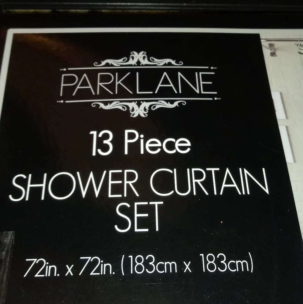 1108 Parklane 13 Piece Shower Curtain Set